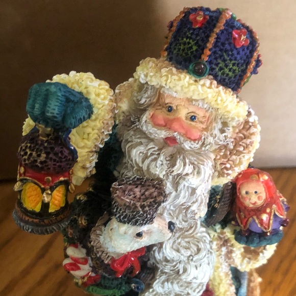 2 1998 Crinkle Clause Collectors Figurines - Picture 10 of 11